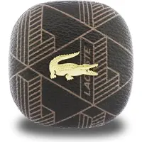Lacoste Monogram The Blend TWS -kuulokkeet - ANC, ENC, Bluetooth 5.4 - ruskea