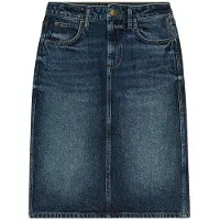 Lee Jeans Midi Skirt - Blue - 27 x 00
