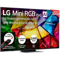 LG 65" MRGB 86 4K Mini RGB TV (2026)
