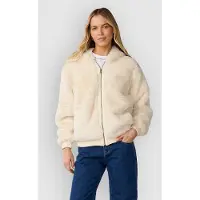 Rip Curl Bossa Nova Fluffy Polar Fleecetakki bone Koko XS