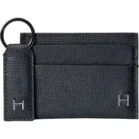 Hackett for man. HM0100070 Black leather gift set with metallic h logo (OSFA), Classic