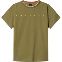 Hackett London for boy. HK5000063 Green Hs Essential T-shirt (5Años= 109cm), Casual, Cotton, Short sleeve, children's fashion