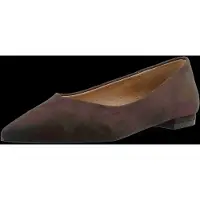 Bianco Biabari Pointy Flat Faux Suede - Brown - 41