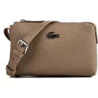 Lacoste Anna Crossbody-laukku 19 cm Beige