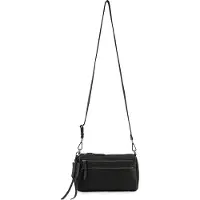 Fredsbruder My Forever Crossbody-laukku Nahka 27 cm Musta