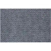 Rugsx Alfombrilla antideslizante 100 cm MAGNUS 2954 Zigzag exterior, interior gris 100x350 cm