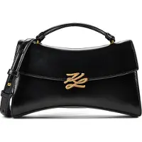 Karl Lagerfeld Käsilaukku 'K/AUTOGRAPH' kulta / musta