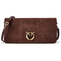 Pinko Love Soft Iltalaukku Nahka 27 cm Ruskea