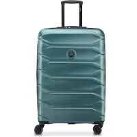 Delsey Meteor 4-pyöräinen vetolaukku L 78 cm Laajennettava Petrooli