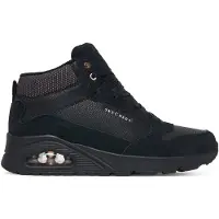 SKECHERS Korkeavartiset tennarit 'UNO' musta