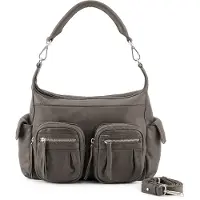 Fredsbruder Pocket Play Olkalaukku Nahka 35 cm Harmaa