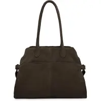 Fredsbruder Softly Olkalaukku Nahka 40 cm Musta