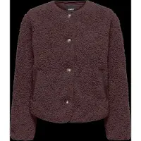 ONLY Onlines Teddy Jacket Cc Otw - Burgundy - XL