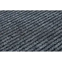 Rugsx Runner - Alfombrilla antideslizante GIN 2126 exterior, interior liverpool gris 80 cm 80x380 cm
