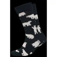 Happy socks Bear Sock - Black - 41-46