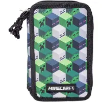 Minecraft , Fyldt Dobbeltdækker - Green - ONE SIZE