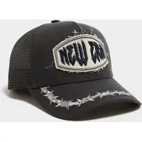 New Era Distressed Patch Eframe Newer - Grey - ONE SIZE