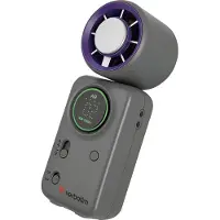 Verbatim Cool 'n' Go Ice Touch Mini Handheld Fan, ladattava käsituuletin, violetti/harmaa