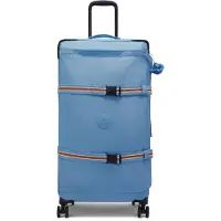 Kipling Basic Spontaneous 4-pyöräinen vetolaukku L 78 cm Sininen