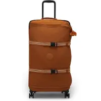 Kipling Basic Spontaneous 4-pyöräinen vetolaukku L 78 cm Ruskea