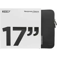 Keep 17" kannettavan suojakotelo (musta)