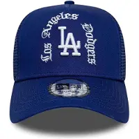 New Era Wordmark Trucker Losdod - Blue - ONE SIZE