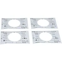 Electrolux kilpi ohjelma-, väännin, tarrateippi, DA,NO,FI,SV 140269187021