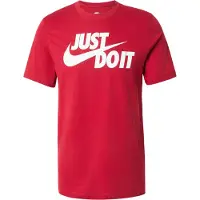 Nike Paita 'Swoosh' punainen / valkoinen