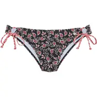LASCANA Bikinihousut kerma / punainen / musta