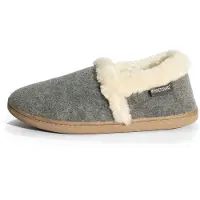 Minnetonka Loafer 'Dina' meleerattu harmaa