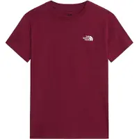 The North Face W Evolution Simple Dome Slm Short Sleeve - Burgundy - S