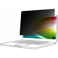 3M BRIGHT SCREEN -TIETOSUOJAKALVO KANNETTAVALLE 14.1" 16:10 (BP141W1B)