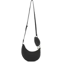 Fredsbruder My Bestie Crossbody-laukku Nahka 27.5 cm Musta