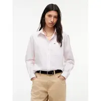 Tommy Hilfiger Pusero 'Essential' vaalea pinkki / valkoinen