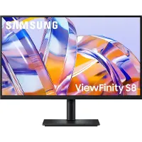 Samsung viewfinity s32h804u 32inch 16:9 3840x2160 va 5ms 350nits 60hz hdr10 srgb 99 has/swivel/pivot/tilt hdmi/dp/usb-c 90w lan