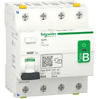 Schneider Electric ELECTRIC IID VIKAVIRTAKYTKIN B-TYYPPI SI 40A 4P 30MA (A9Z61440)