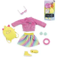 Corolle Girls - Doll Clothes Fluo Set Dressing Roo