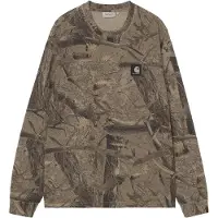 Carhartt WIP Feather Tree Pitkähihainen camo fthr tr / khki / sh / gt d Koko L
