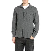 Replay Shirt Regular - Grey - S