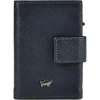 Braun Büffel Robin Korttikotelo RFID-suoja Nahka 7.5 cm Sininen