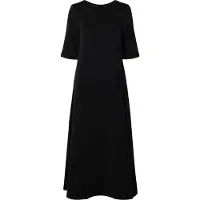 Selected Slwtenny Ss O-Neck Dress Noos - Black - L