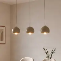 Luminex Riippuvalaisin Sool , himmennettävä, Kerma/meripihka, Olohuone/ruokailutila, Metalli