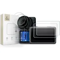 Tech-Protect Glass Fit+ 2-Set Tempered Glass for DJI Osmo Action 6