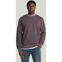 G-Star Logo Sweater - Purple - Men