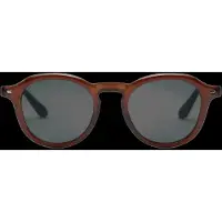 Mango Semi-Transparent Frame Sunglasses - Brown - ONE SIZE