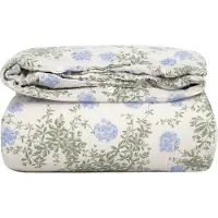 Garbo&Friends Plumbago Muslin Duvet Cover Single 150x210 Cm - Pussilakanat Puuvillamusliini Sininen - GF120281-4400-2319GL