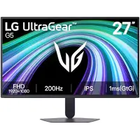 LG Näyttö - - 27G523B-B - 27" Full HD 200Hz - IPS 1ms - FreeSync G-SYNC HDR10