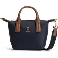 Tommy Hilfiger Käsilaukku 'POPETTE' tummansininen / ruskea