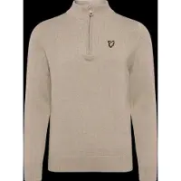 Lyle & Scott Pusero M. Vetoketju - Neulottu - Hiekka Storm - - 15-16 v (170-176) - Puserot