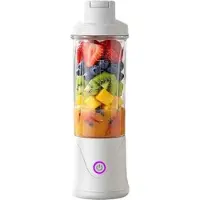 Mtp Products BDL-010PRO 2-in-1 ladattava mehustuskone / vesipullo - 450ml - valkoinen